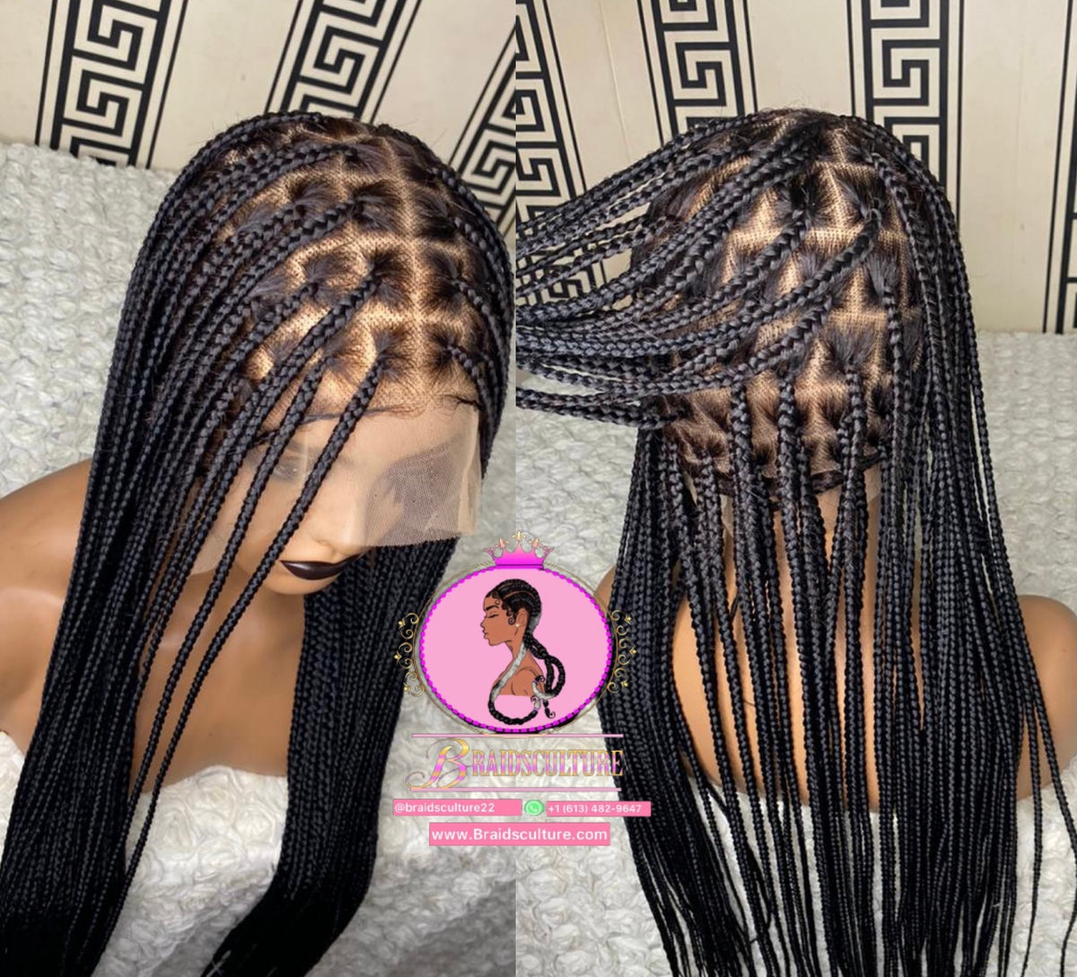 African Handmade Braided Wigs For Women Online | Highlights | Frontals ...